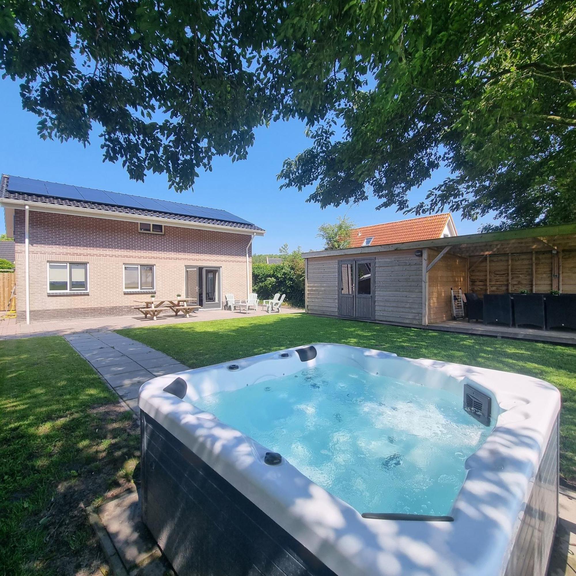 Luxus Familienvilla Mit Jacuzzi & Sauna 2 Tzummarum 외부 사진
